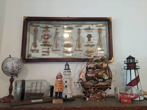 Collection of Nautical Themed Dcor