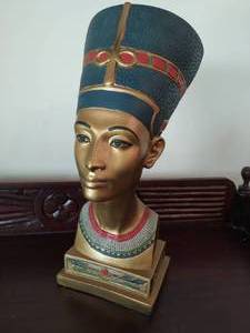 Large Nefertiti Egyptian Bust