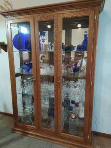 Lighted China Cabinet