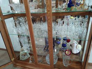 Collection of Glassware and Dcor