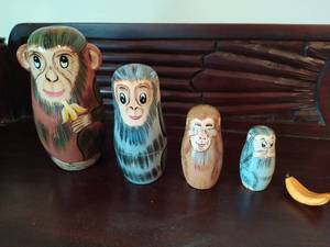 Nesting Doll Monkeys