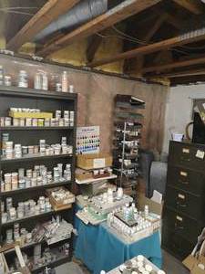 Collection Of Paint and Art Supplies