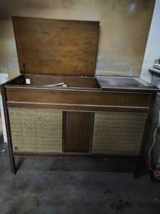Vintage Record Cabinet