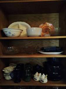 Cupboard contents