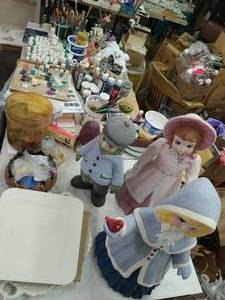 Collection Of Paint and Art Supplies