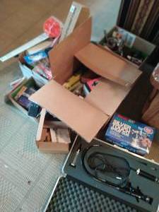 Collection of Garage Items and Electronics