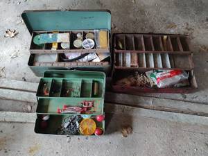 Vintage Tackle Boxes