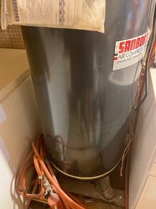 Huge Sanborn Commercial Air Compressor