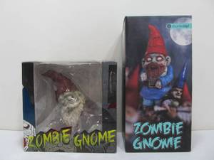 lot 67 image: Pair of ZOMBIE GNOME Figures wBoxes