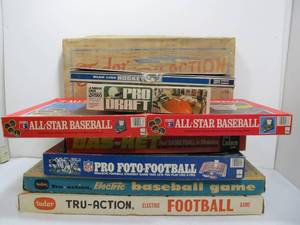 lot 105 image: Large Lot of Assorted Sports Themed Board Games