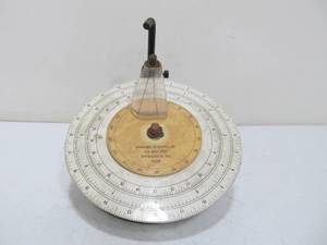 lot 133 image: Vintage Sangamo Electric Cast Iron Electrical Gauge
