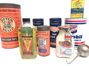 lot 281 image: Nice Lot of Vintage Advertising Cans Tins etc