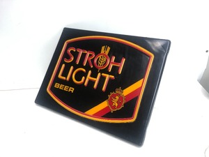 lot 14 image: Vintage STROHs Lighted Beer Sign