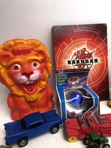 lot 87 image: Lot of Assorted Toys Comic Books etc
