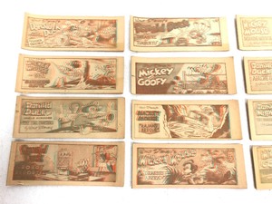 lot 90 image: Lot of 12 Vintage 1950s DISNEY Cheerios Cereal Premium 3D Comic Books