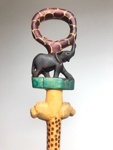lot 83 image: Lot of 4 Assorted Walking SticksCanes