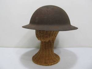 lot 142 image: Antique WW1 Era Steel Military Helmet