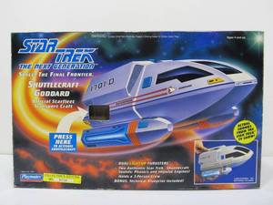 lot 191 image: Large New in Box Early 90s Playmates STAR TREK Next Generation Toy