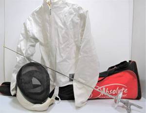 lot 239 image: Absolute Fencing Gear Fencing Set wBag