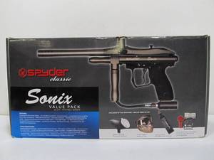 lot 243 image: Spyder Classic Paintball Gun Value Pack