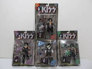 lot 251 image: Set of 4 KISS McFarlane Action Figures