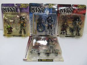 lot 254 image: Set of 4 KISS Psycho Circus McFarlane Action Figures
