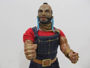 lot 346 image: Vintage 1980s MR. T  Action Figure