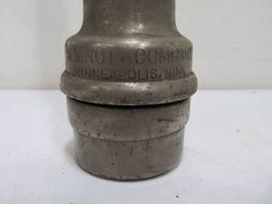 lot 334 image: Old Vintage Fire Hose Nozzle