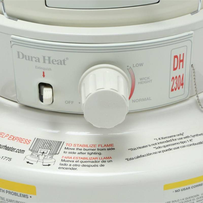 DuraHeat 23,800 BTU Indoor Kerosene Portable Heater, DH2304 - In nice working condition.