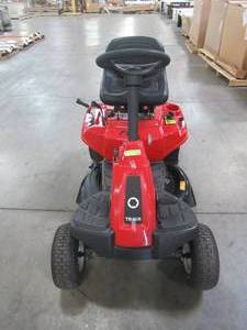 Troy-Bilt Neighborhood Rider 30 in. 382 cc OHV Engine Manual Drive Gas Rear Engine Riding Mower with 6 speeds and Auto Choke TB30