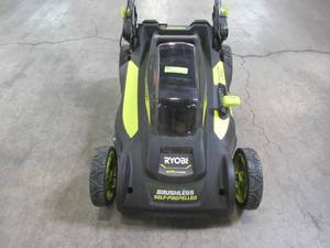 Ryobi 20 in. 40-Volt 6.0 Ah Lithium-Ion Battery Brushless Cordless Walk Behind Self-Propelled Lawn Mower RY401120-Y