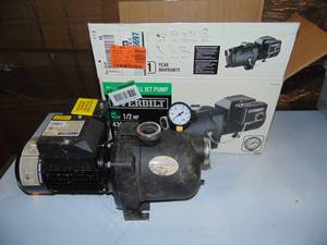 Everbilt 12 HP Shallow Well Jet Pump, J100A3