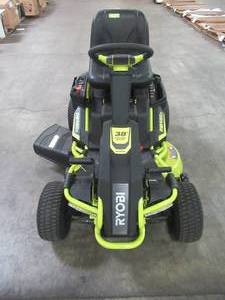 Ryobi 38 in. Battery Electric Riding Lawn Mower RY48110
