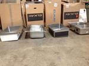 Lot of 4 Elkay sinks different sizes (see all pictures)