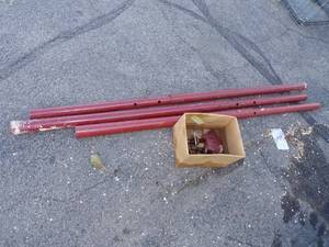 lot 15 image: 3 Support Pipes
