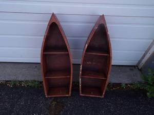lot 25 image: Pair of Boat Shelves