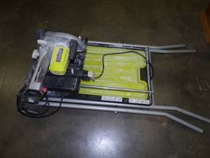 lot 19 image: Ryobi Tile Saw