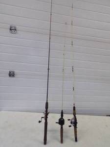lot 41 image: 3 Rods and Reels