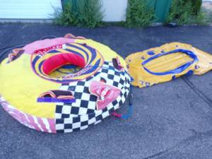 lot 62 image: Pair of Inflatables