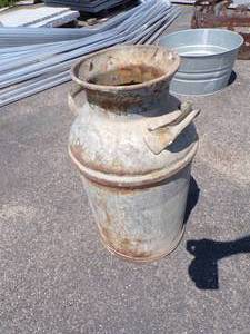 lot 85 image: Vintage Cream Can