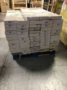 60 boxes of Saratoga Hickory Wheat 7 mm Thick x 7-23 in. Wide x 50-58 in. Length Laminate Flooring (24.17 sq. ft.  case) by TrafficMaster (review all pictures)