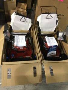 Lot of 2 Recycler 22 in. SmartStow High Wheel Variable Speed Walk Behind Gas Self Propelled Mower by Toro (review all pictures)