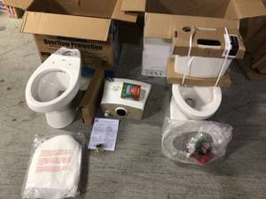 Lot of 2 Bathroom Toilets (review all pictures & description) Customer returns