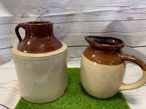 lot 25 image: Half Gallon Wide Mouth Jug & Pitcher