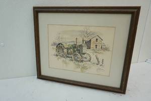 lot 49 image: Framed print