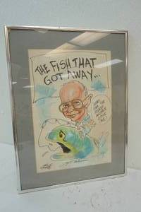 lot 54 image: Framed print