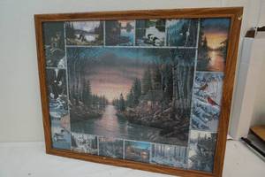 lot 56 image: Framed print