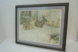 lot 58 image: Framed print