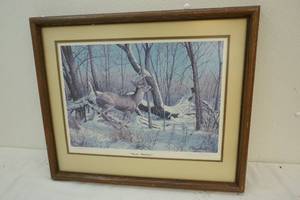 lot 60 image: Framed print