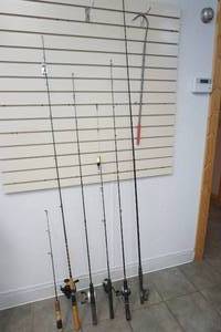 lot 90 image: Fishings rods